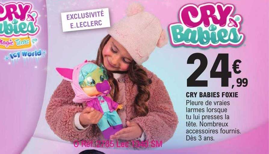 cry babies foxie