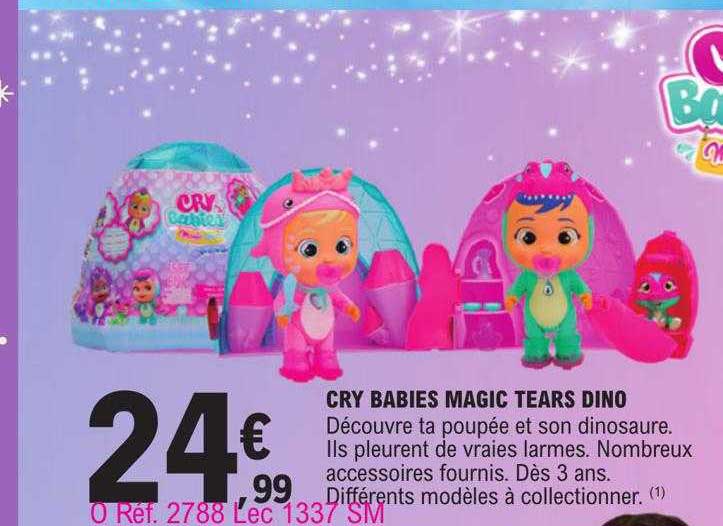 cry babies magic tears dino