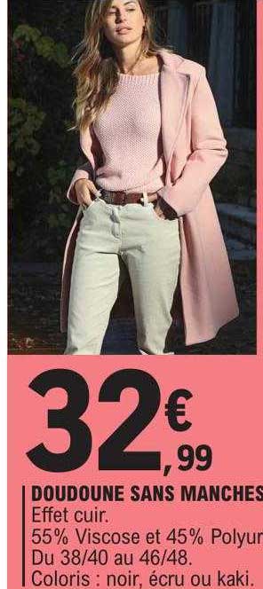 doudoune sans manches