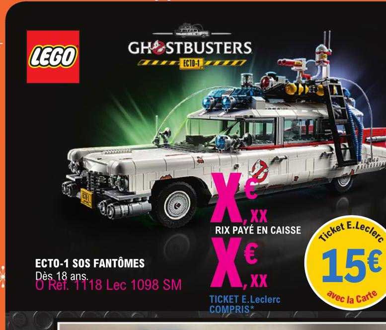 ecto-1 sos fantômes