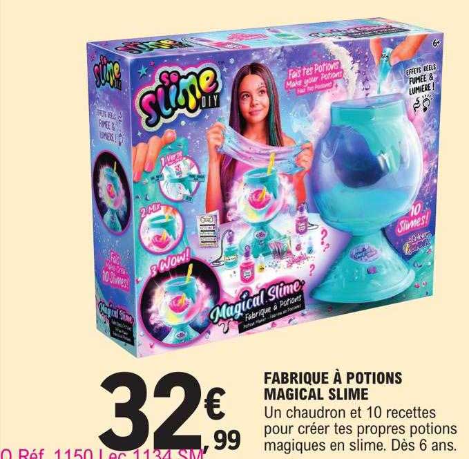 fabrique à potions magical slime