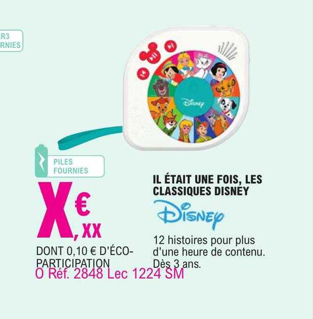 il était une fois, les classiques disney