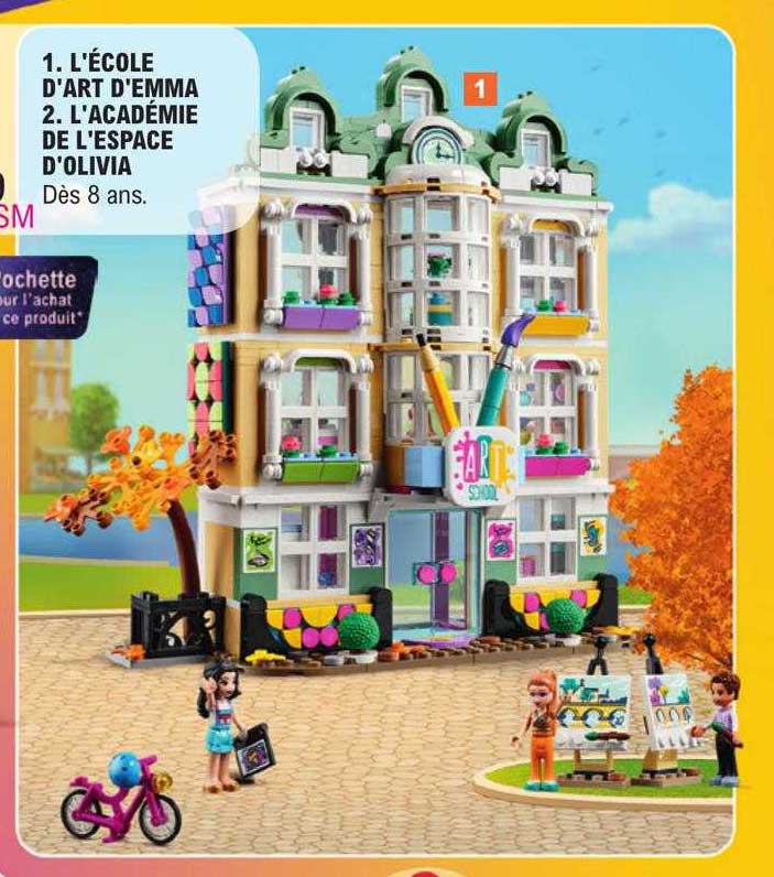 l'école d'art d'emma, l'académie de l'espace d'olivia