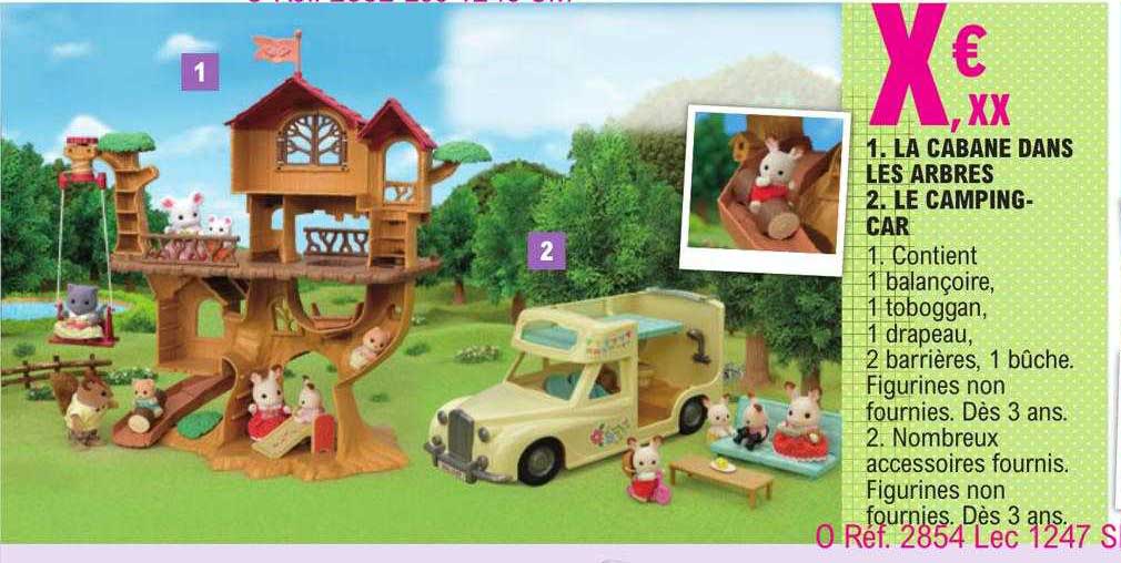 la cabane dans les arbres, le camping-car