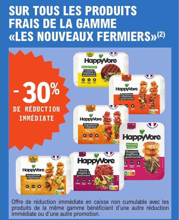 la gamme "les nouveaux fermiers"