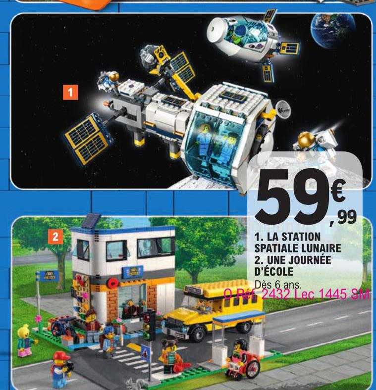 la station spatiale lunaire, une journée d'école