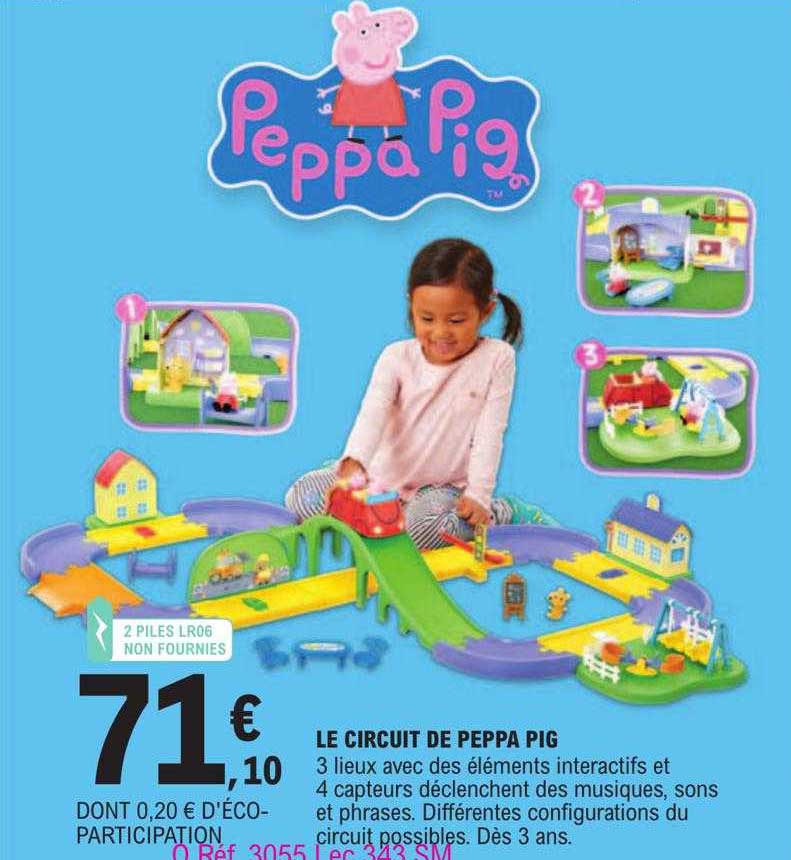 le circuit de peppa pig