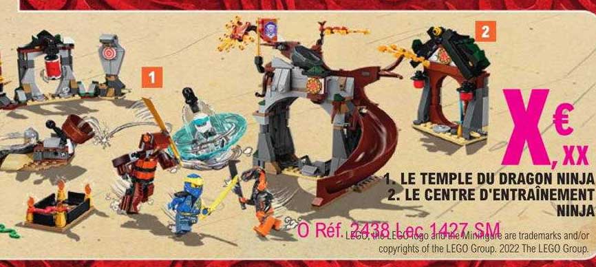 le temple du dragon ninja, le centre d'entraînement ninja