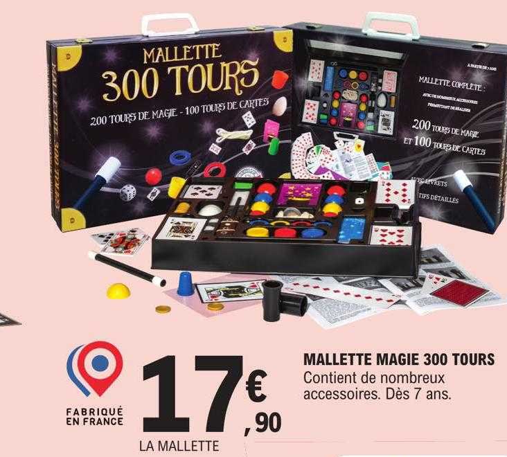 mallette magie 300 tours