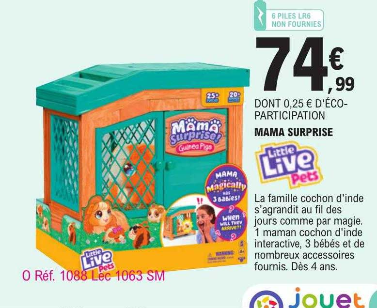 mama surprise little live pets