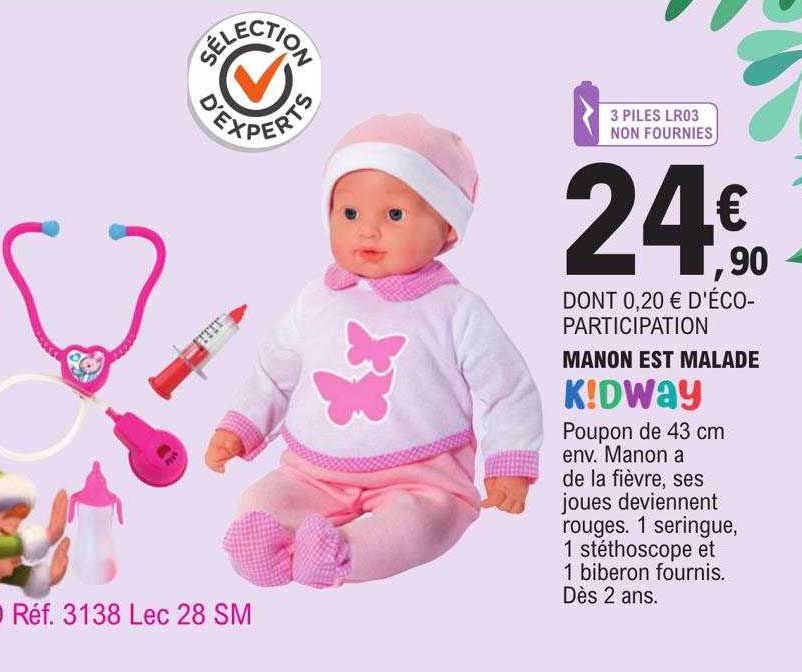 manon est malade k!dway