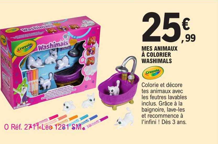 mes animaux à colorier washimals