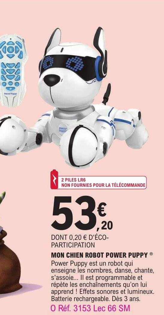 mon chien robot power puppy