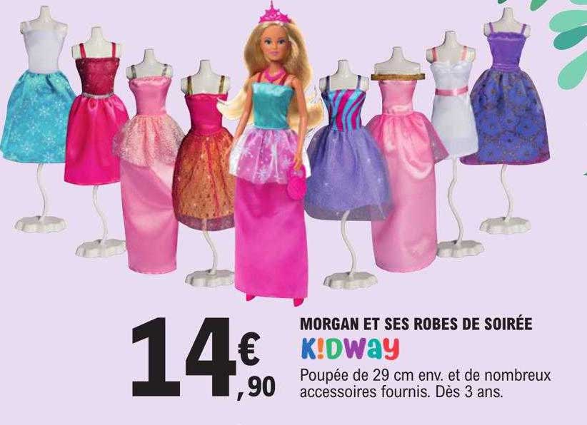 morgan et ses robes de soirée kidway