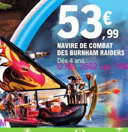 navire de combat des burnham raiders