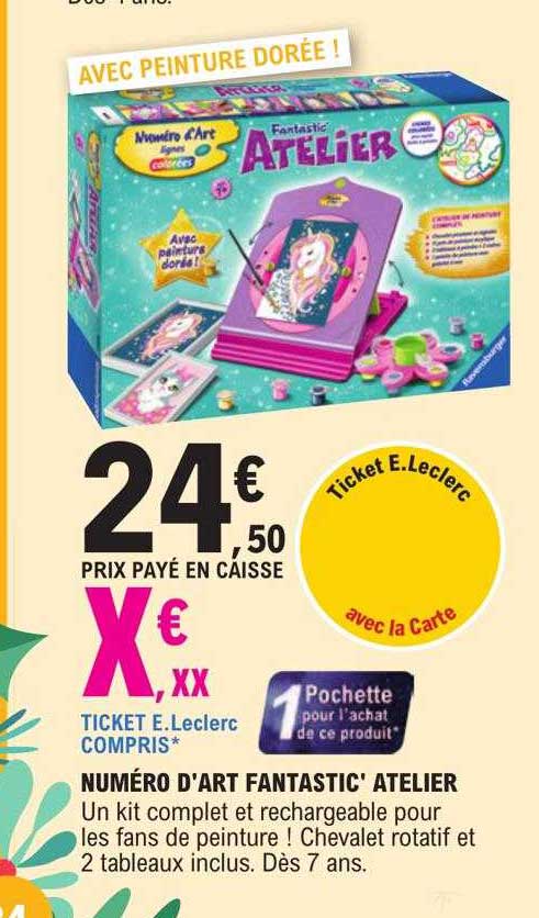 numéro d'art fantastic' atelier