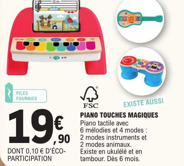 piano touches magiques