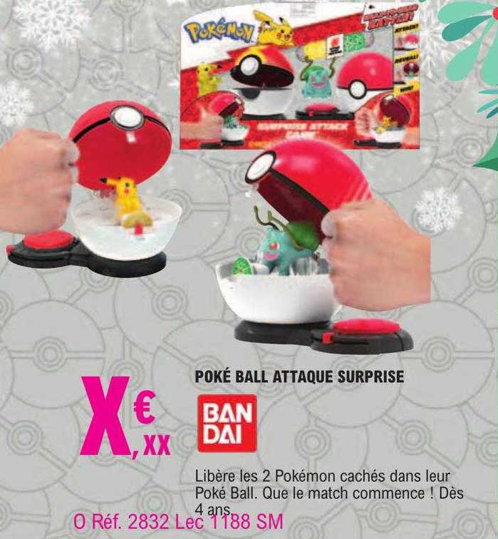 poké ball attaque surprise bandai