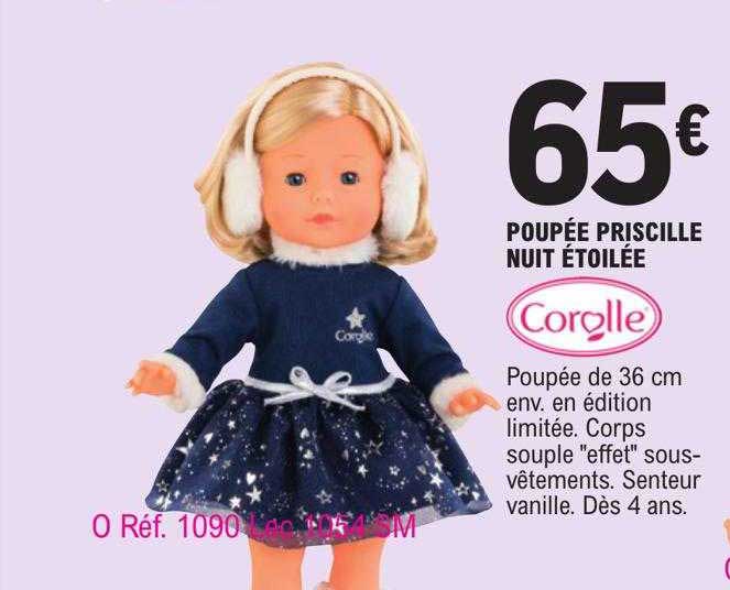 poupée priscille nuit étoilée