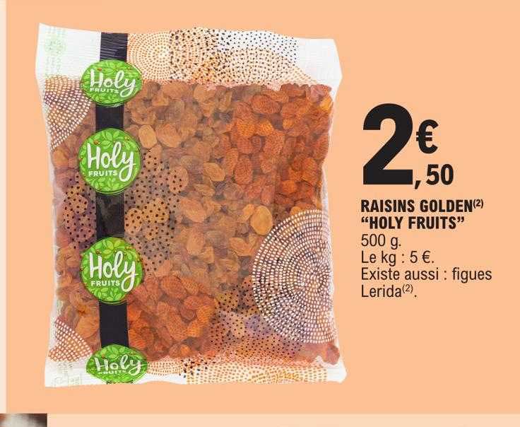 raisins golden "holy fruits"