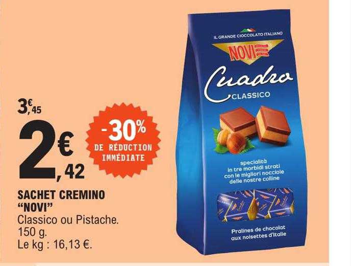 sachet cremino "novi"