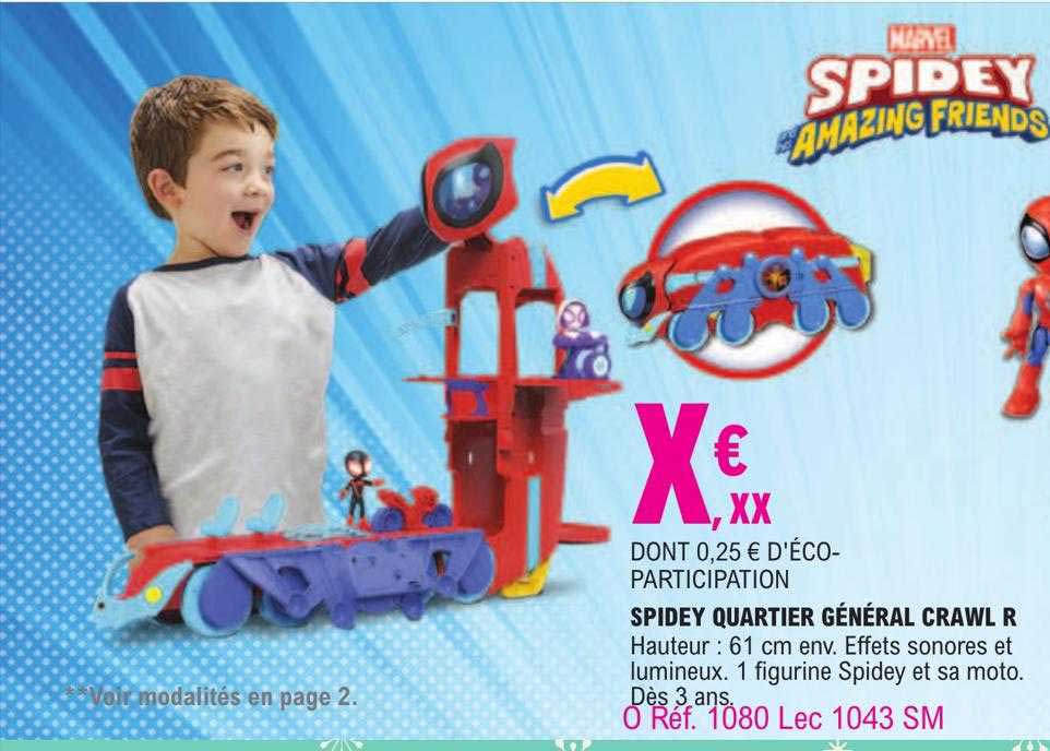 spidey quartier général crawl r