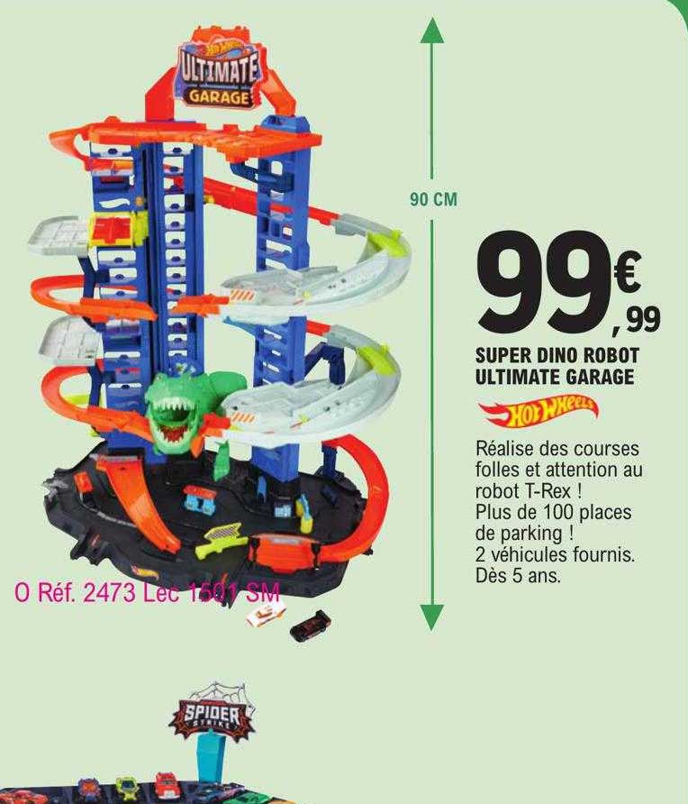 super dino robot ultimate garage hot wheels