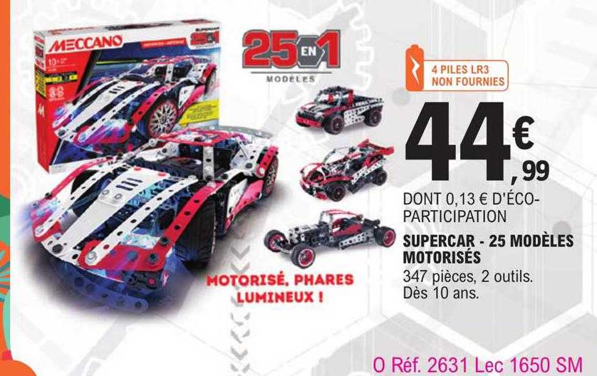 supercar - 25 modèles motorisés