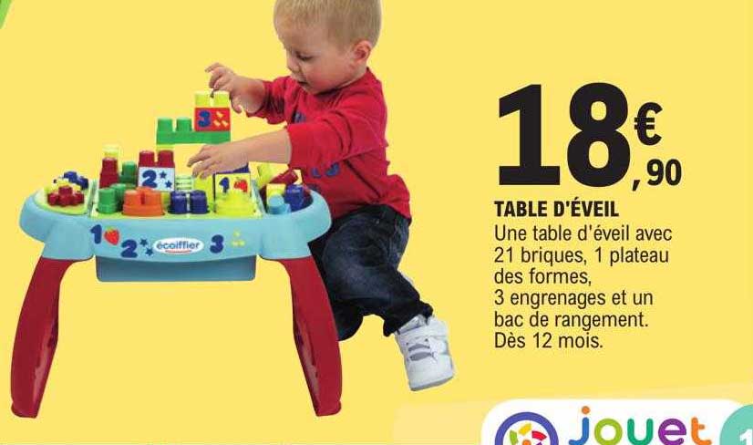 table d'éveil