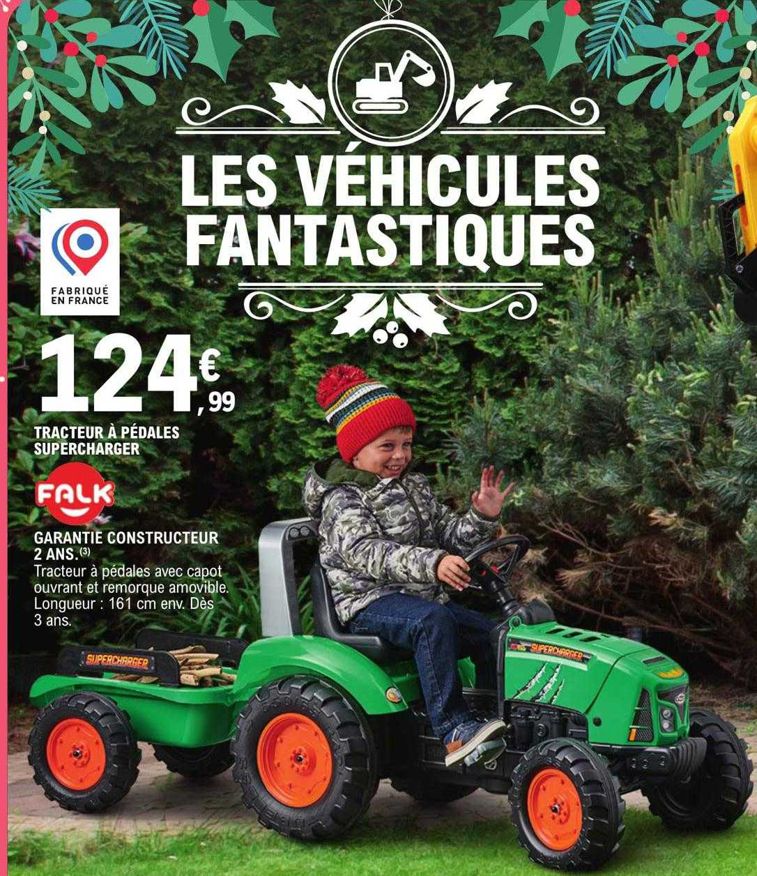 tracteur à pédales supercharger