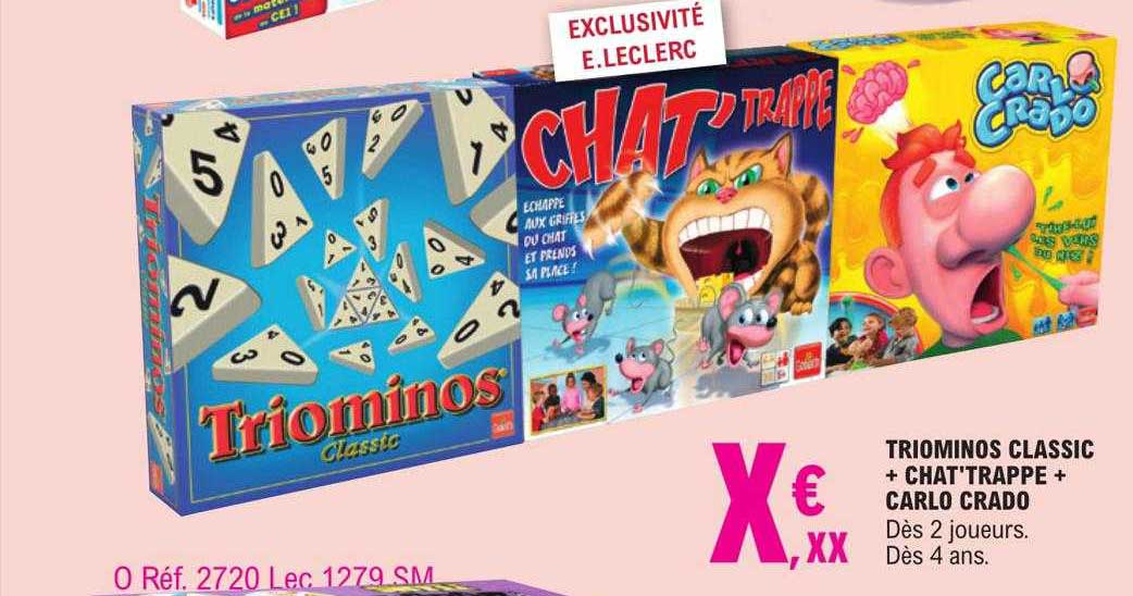 triominos classic + chat'trappe + carlo crado