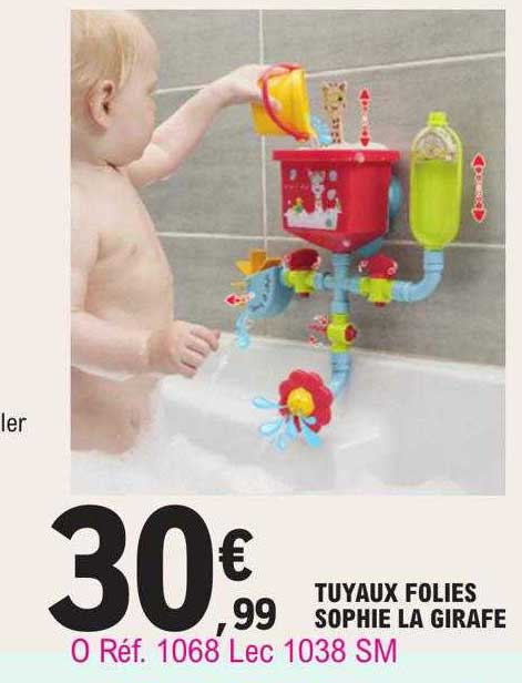 tuyaux folies sophie la girafe