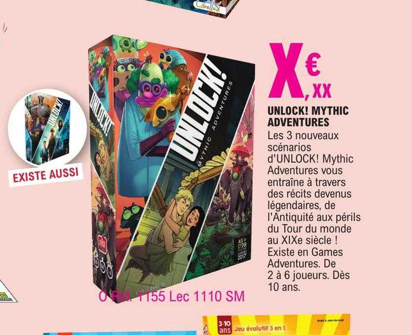 unlock! mythic adventures