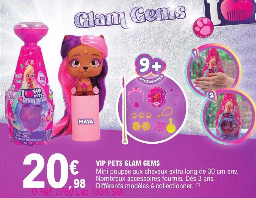 vip pets glam gems