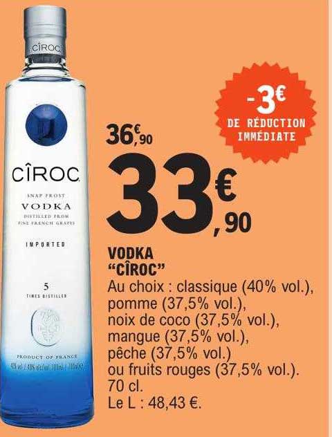 Vodka "cîroc"
