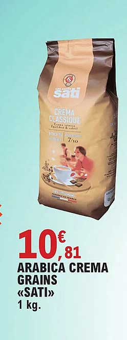 arabica crema grains «sati»