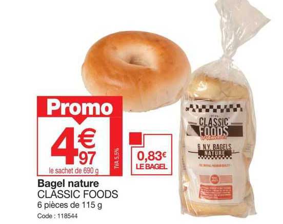 Bagel Nature Classic Foods