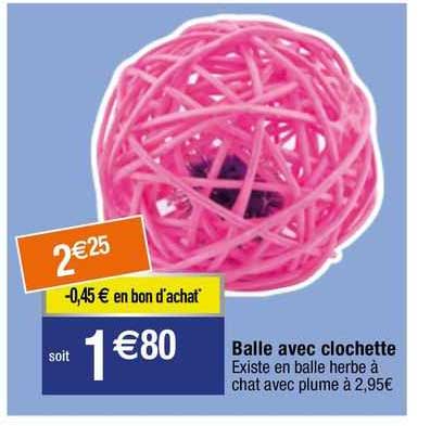 balle avec clochette