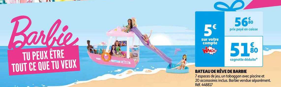 bateau de rêve de barbie
