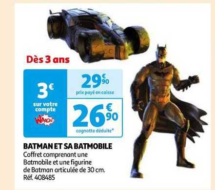 batman et sa batmobile