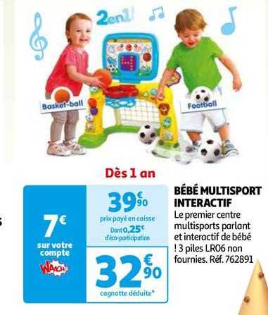 bébé multisport interactif