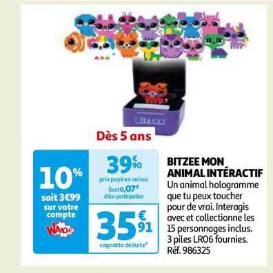 bitzee mon animanl intéractif