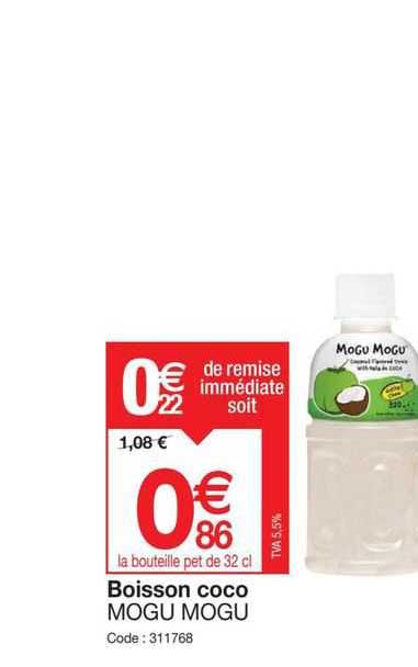 Boisson Coco Mogu Mogu