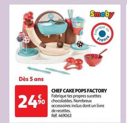 chef cake pops factory