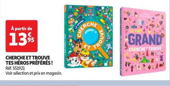 cherche et trouve tes héros préférés!
