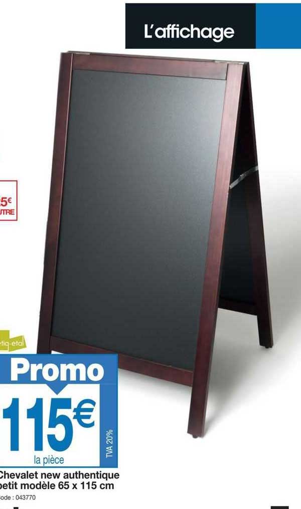 chevalet new authentique petit modèle 65 x 115 cm