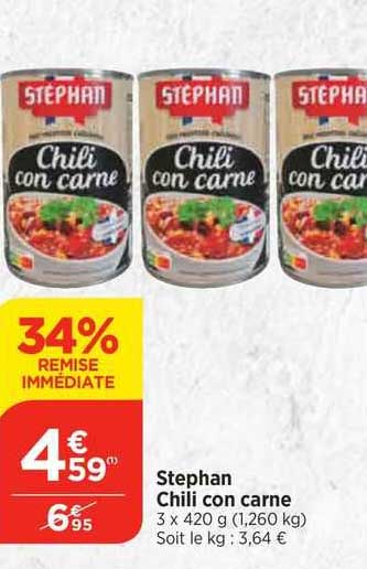 chili con carne stephan