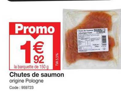 chutes de saumon