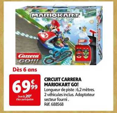 circuit carrera mario kart go!