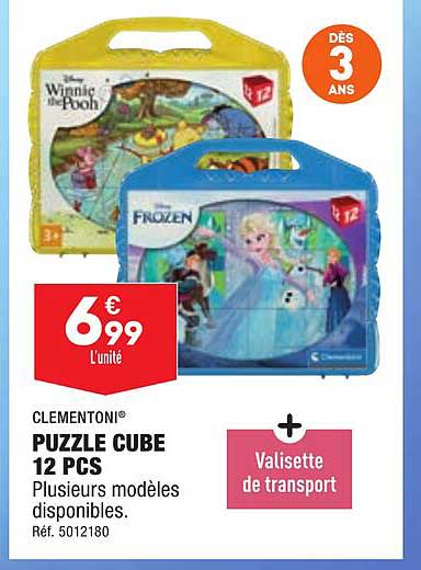 clementoni puzzle cube 12 pcs